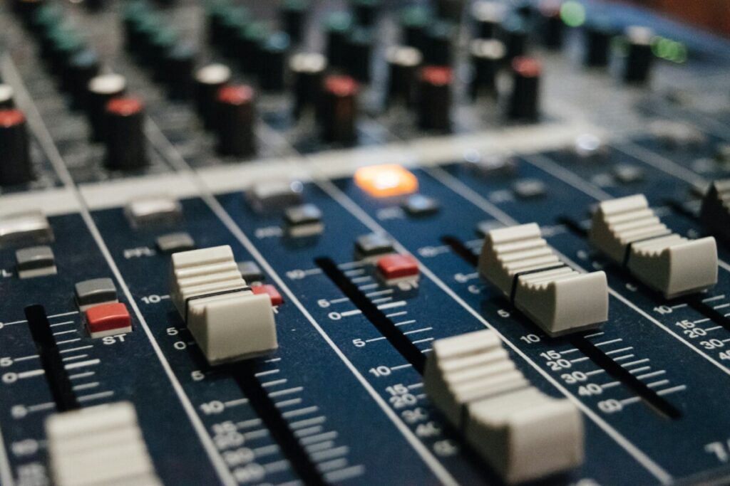 mixer for music