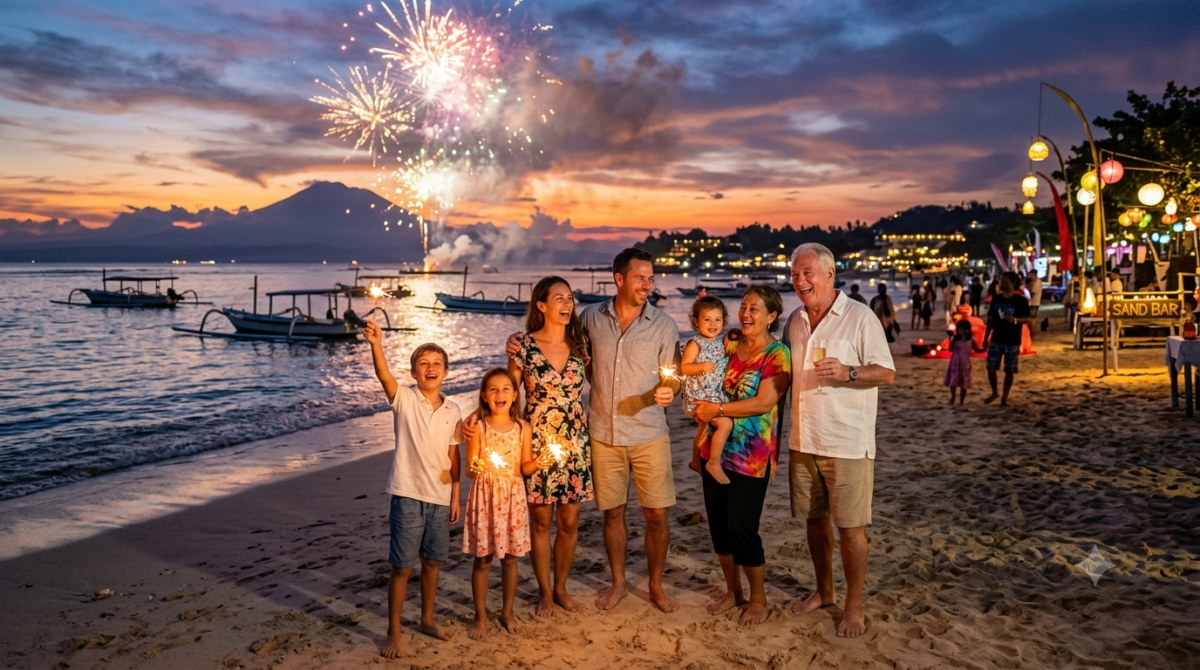 New Year’s Eve on Nusa Lembongan: A Guide to Family Accommodation & Island Celebrations
